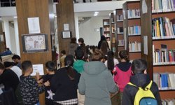 Diyarbakır'da 130 çocuk kitaplarla iç içe bir gün geçirdi