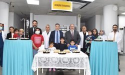 Diyarbakır'da Kanser Haftası'nda minik hastalara büyük jest