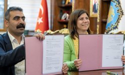 Diyarbakır Filistinli Belediye ile kardeş şehir oldu