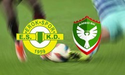 Esenler Erokspor Amedspor maçı ilk 11'leri açıklandı: İşte kadrolar