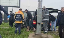 Ergani’de iki araç birbirine girdi