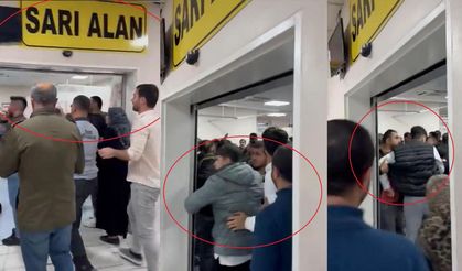 Sokakta başlayan kavga hastanede devam etti!