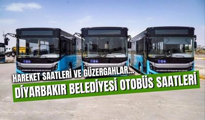 Diyarbakır’da belediyeye ait 56 otobüs hattının güncel güzergâh ve sefer saatleri açıklandı.