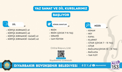 17 ücretsiz yaz kursu için kayıtlar açıldı