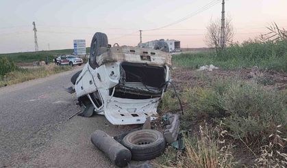 Bismil'de trafik kazası: 1 kişi hayatını kaybetti