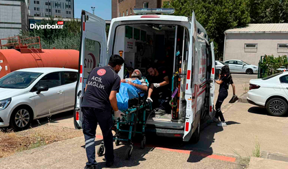 Diyarbakır’da ambulans helikopterle hasta nakli