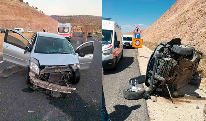 Diyarbakır Çınar’da peş peşe trafik kazası: 6 yaralı