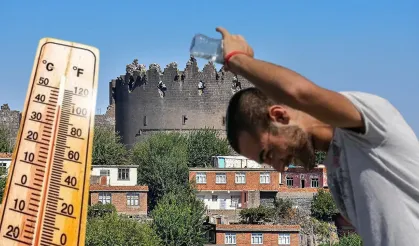 Diyarbakır’ın Ergani  ilçesi sıcaklık rekorlarına ortak oldu