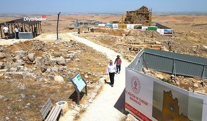 Zerzevan kalesi’nde restorasyon çalışmaları başladı