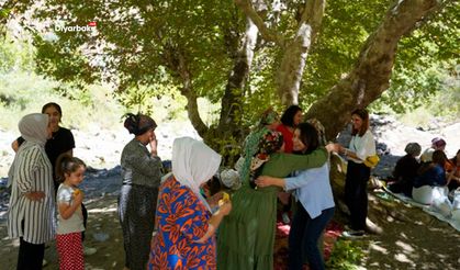 Kulp’ta kadınlardan dayanışma pikniği