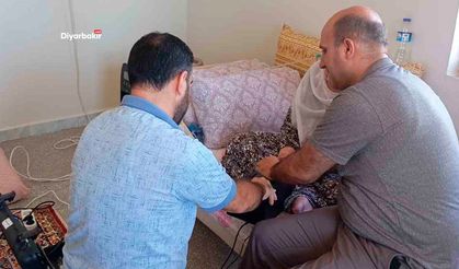 Diyarbakır Dicle’de evde kimlik kartı hizmeti