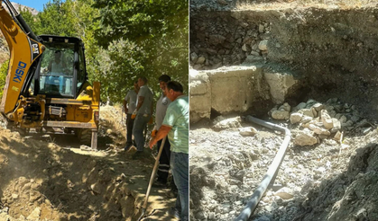 DİSKİ, Çüngüş’teki su sıkıntısını yeni kaynakla giderdi