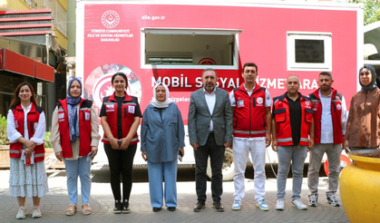Diyarbakır’da Mobil SHM aracıyla vatandaşlara yerinde hizmet
