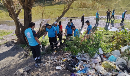 Diyarbakır’da UMKE ve arama kurtarma ekiplerinden çevre duyarlılığı