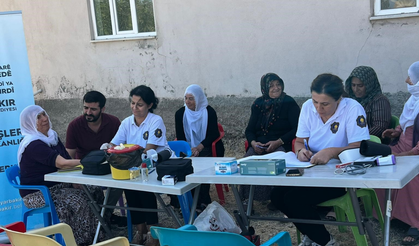 Lice’de kadınlara sağlık taraması ve farkındalık eğitimi