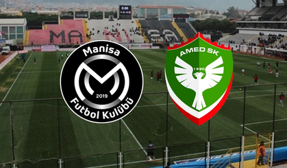Manisa FK 0- Amedspor 3 maçın geniş özeti