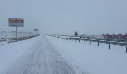 Çermik–Siverek yolunda kar engeli: Ulaşımda aksamalar yaşanıyor