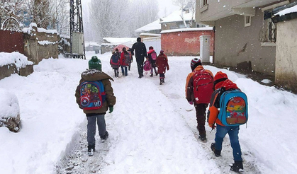 Diyarbakır’da eğitime kar engeli: Okullar yarın da tatil