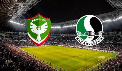 Amedspor-Sakaryaspor maçı 3 kanaldan canlı yayınlanacak: İşte maç günü ve saati