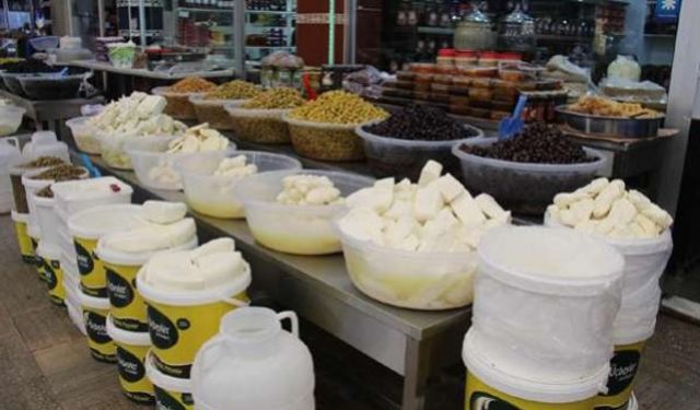 Diyarbakır’ın lezzetli durağı: Peynirciler Çarşısı