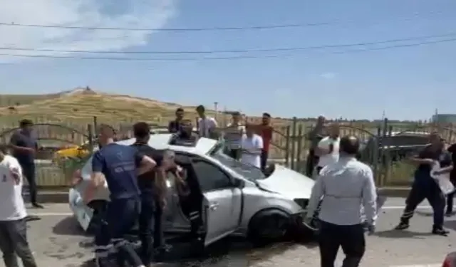 Diyarbakır Silvan yolunda trafik kazası