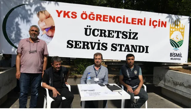 Diyarbakır Bismil’de öğrenciler ücretsiz taşındı