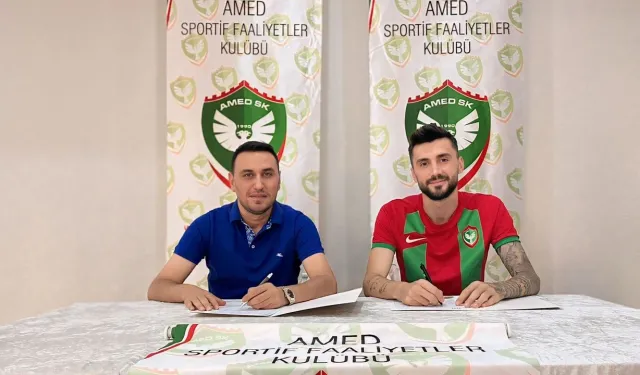 Amedspor Veli Çetin ile sözleşme imzaladı