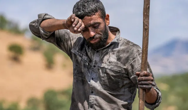 Diyarbakır’da işçiler kavurucu sıcaklarla savaşıyor