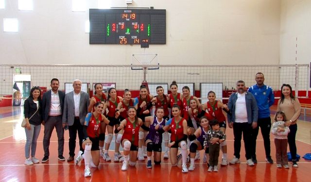 DBB Kadın Voleybol Takımından önemli galibiyet