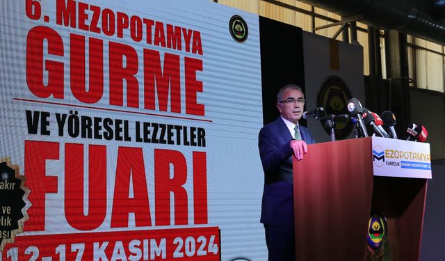 6. Mezopotamya Gurme ve Yöresel Lezzetler Fuarı Diyarbakır'da başladı