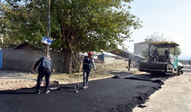 Büyükşehir belediyesi, Lice'deki yolları yeniliyor