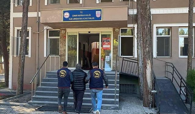 Çınar’da cezası bulunan firari hükümlü yakalandı