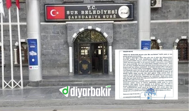 Sur belediyesinin mevzuata aykırı araç kiralama iddiaları çürütüldü