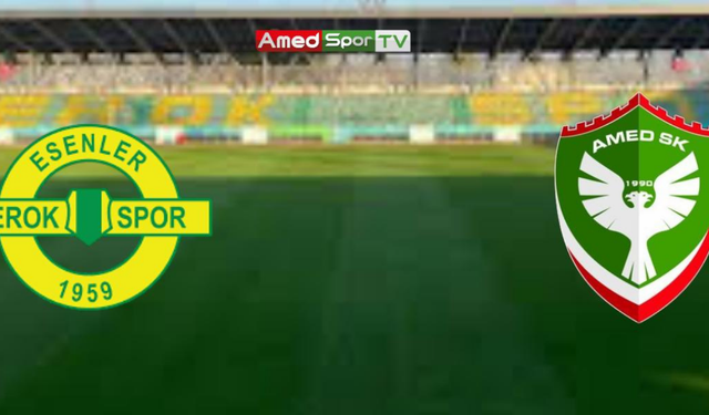 Amedspor, Esenler Erokspor maçından bir puanla döndü