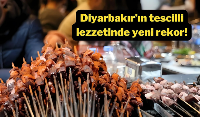 Diyarbakır’ın tescilli lezzeti: Ciğer kebabı ramazan’da zirvede!
