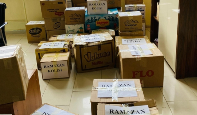 Kulp Anadolu Lisesi'nden Ramazan dayanışması: 50 koli ihtiyaç sahiplerine ulaştırılacak