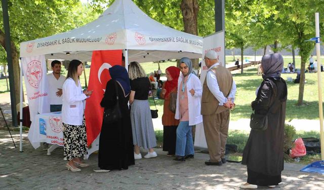 Diyarbakır’da 7 bin kişiye boy, kilo ve nikotin bağımlılığı testi