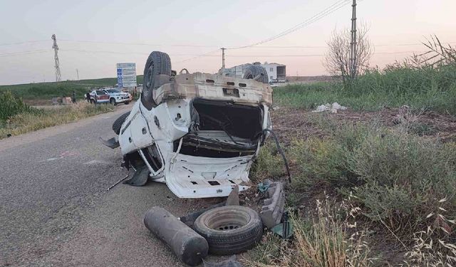 Bismil'de trafik kazası: 1 kişi hayatını kaybetti