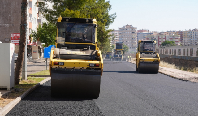 Cengizler Caddesi ve Aydın Arslan bulvarı yenilendi