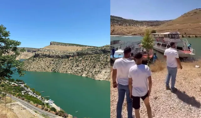Eğil’de tekneler kaldırıldı