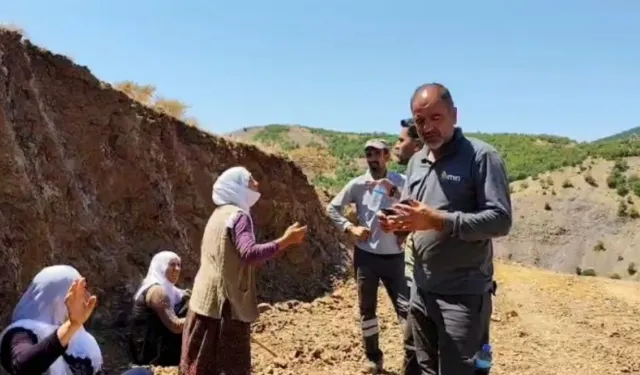 Diyarbakır Lice’de kadınlar maden çalışmasına direniyor