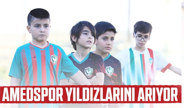 Amedspor’dan altyapı hamlesi: Son başvuru 6 Temmuz