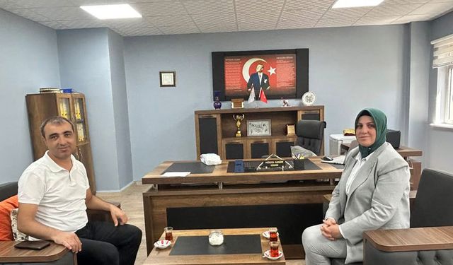 Diyarbakır’da muhtardan Fatih İlkokulu’na destek
