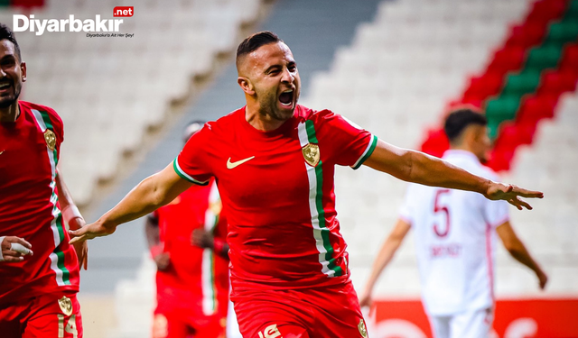 Dia Saba attı, Amedspor ilk yarıda avantajı yakaladı