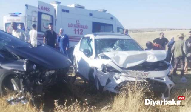 Bismil’de trafik kazasında 6 kişi yaralandı