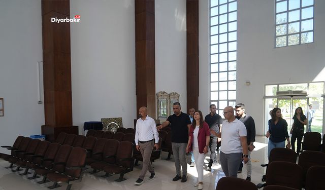 Eşbaşkan Bucak, etüt merkezleri ve kütüphaneleri inceledi