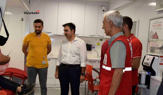 Dicle’de Türk Kızılay’ından kan bağışı kampanyası