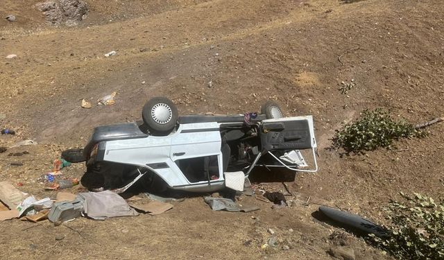 Diyarbakır’da korkutan otomobil kazası: 3’ü çocuk, 8 yaralı