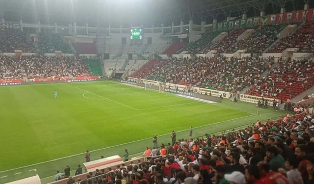 Amedspor maçında protokol krizi: Baro onuruna saygısızlık yapıldı