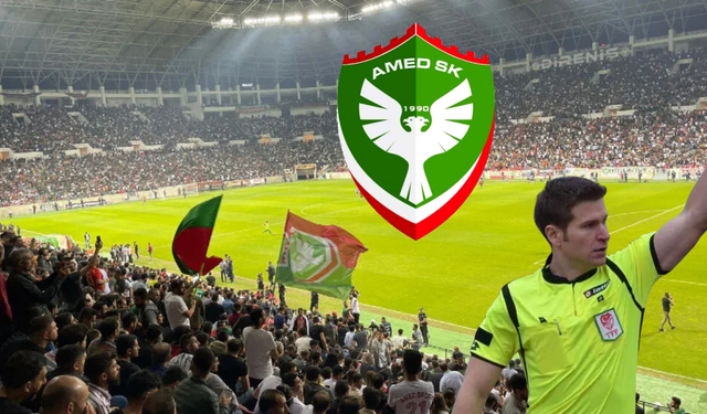 Amedspor-Sarıyer maçının hakemleri açıklandı